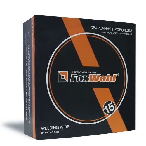 Foxweld  Проволока сварочная Св.08Г2С полированная (ан. ER70S-6) д. 1,2мм, D300, 15 кг (Россия)