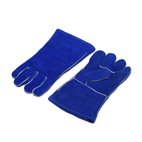 Краги для сварочных работ, спилковые пятипалые