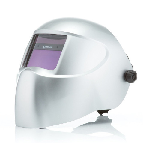 Сварочная маска с автоматическим светофильтром (АСФ) Хамелеон Tecmen ADF 740L Cерая