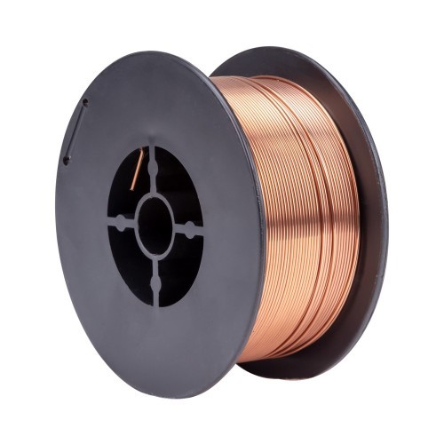 Foxweld Проволока сварочная омедненная ER70S-6 (ан. Св.08Г2С)  д. 1,0 мм, D100, 1,0 кг